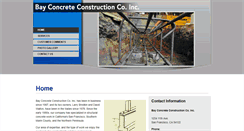 Desktop Screenshot of bayconcretesf.com